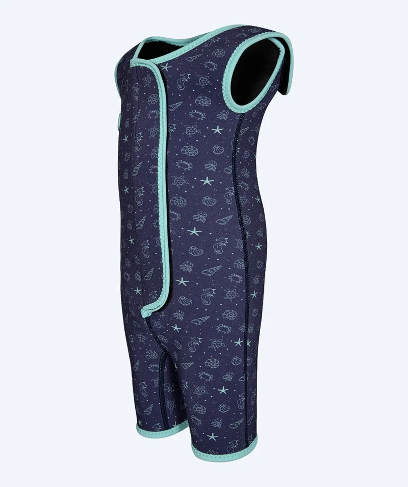 Watery Neoprenanzug für Kinder - Baia Shorty - Atlantic Turquoise