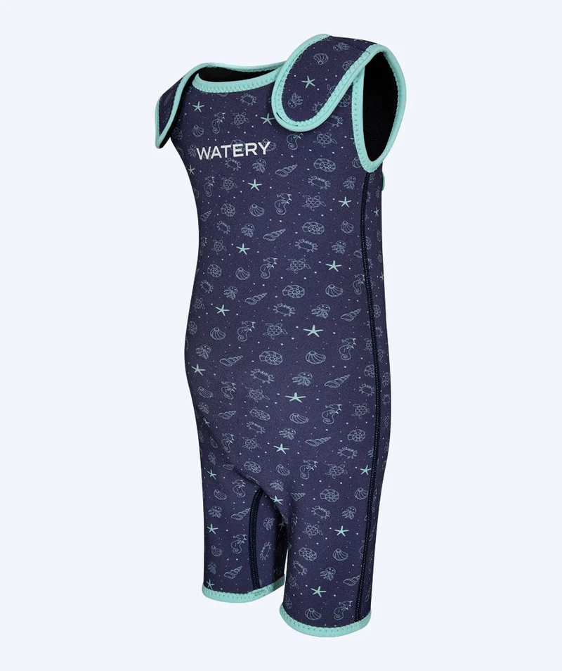 Watery Neoprenanzug für Kinder - Baia Shorty - Atlantic Turquoise