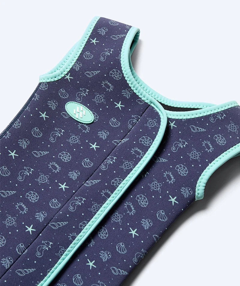 Watery Neoprenanzug für Kinder - Baia Shorty - Atlantic Turquoise