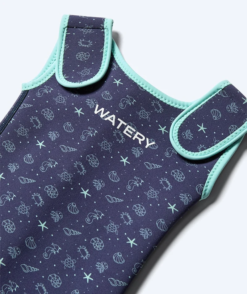 Watery Neoprenanzug für Kinder - Baia Shorty - Atlantic Turquoise