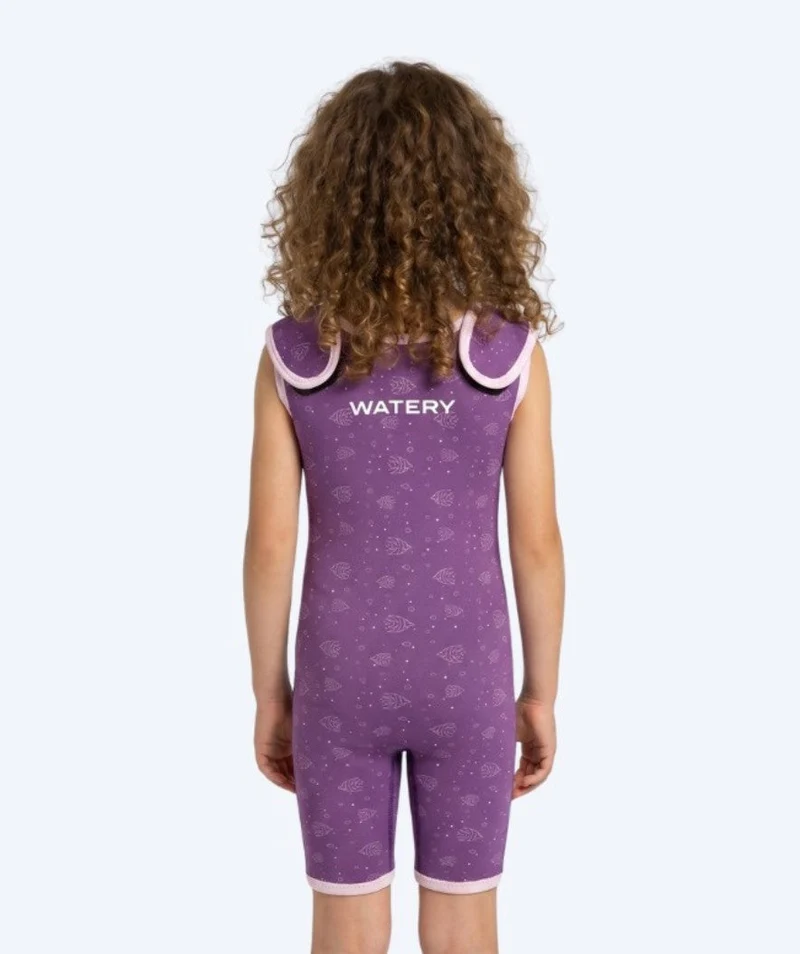 Watery Neoprenanzug für Kinder - Baia Shorty - Atlantic Purple