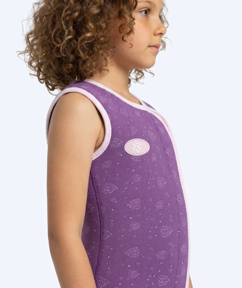 Watery Neoprenanzug für Kinder - Baia Shorty - Atlantic Purple