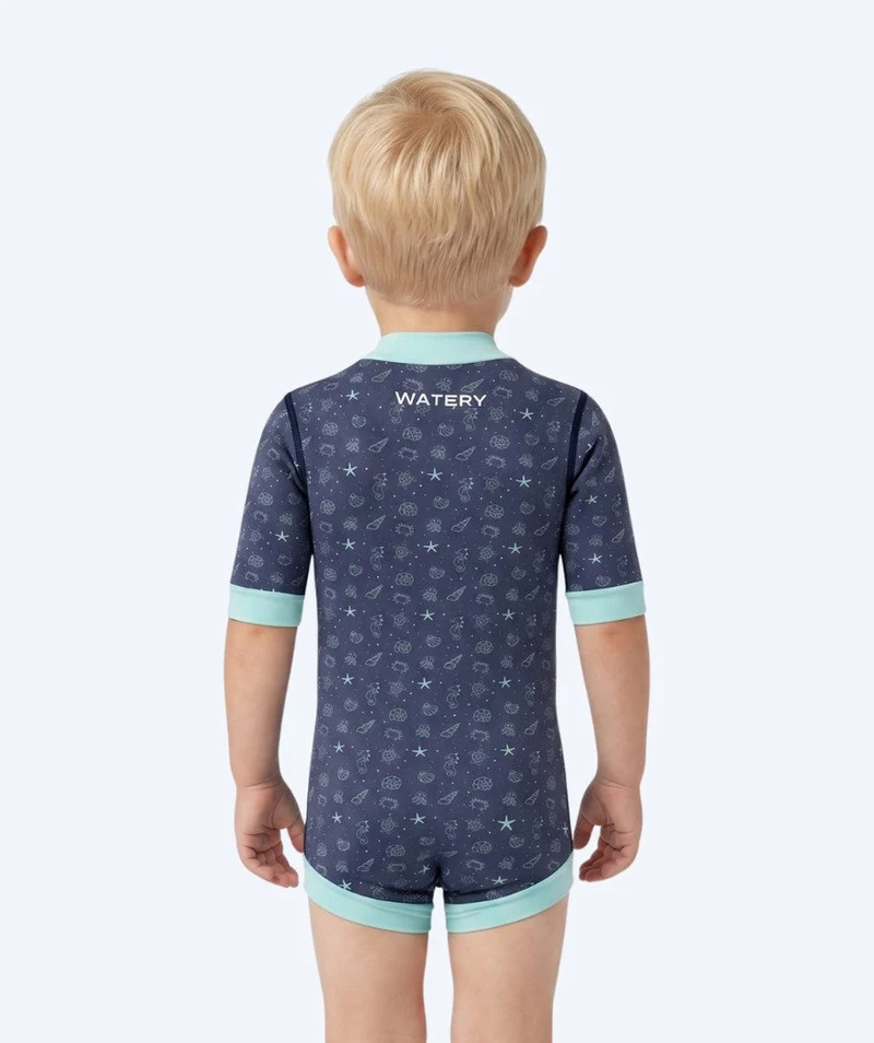 Watery Neoprenanzug für Babys - Baia Full-Body - Atlantic Turquoise