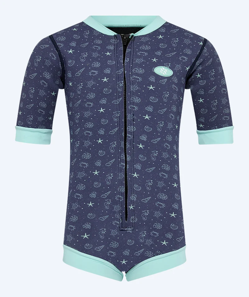 Watery Neoprenanzug für Babys - Baia Full-Body - Atlantic Turquoise