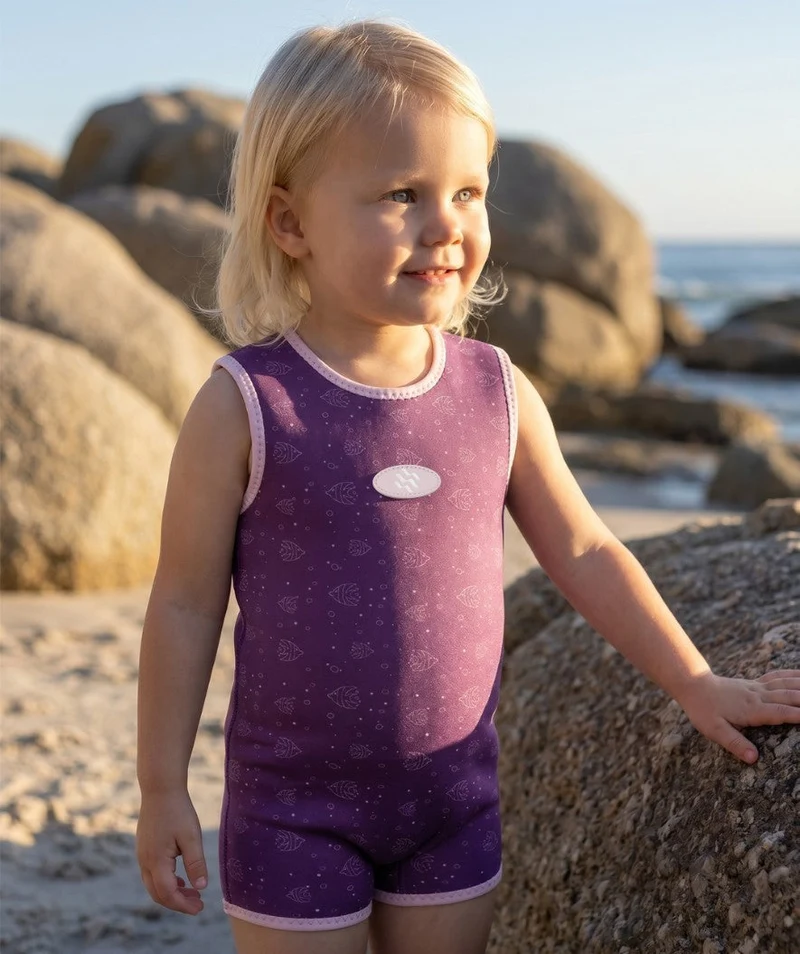 Watery Neoprenanzug für Babys - Baia Wrap - Atlantic Purple