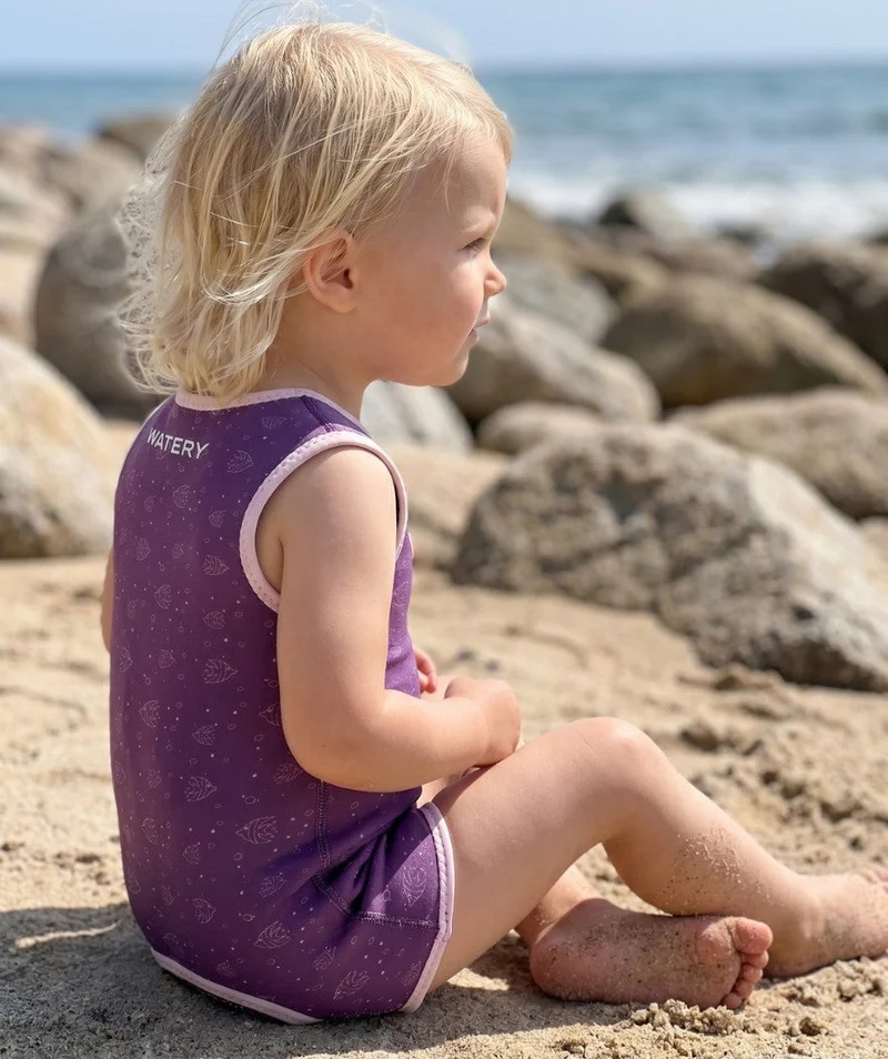 Watery Neoprenanzug für Babys - Baia Wrap - Atlantic Purple