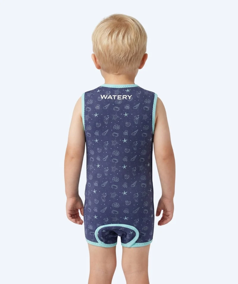 Watery Neoprenanzug für Babys - Baia Wrap - Atlantic Turquoise