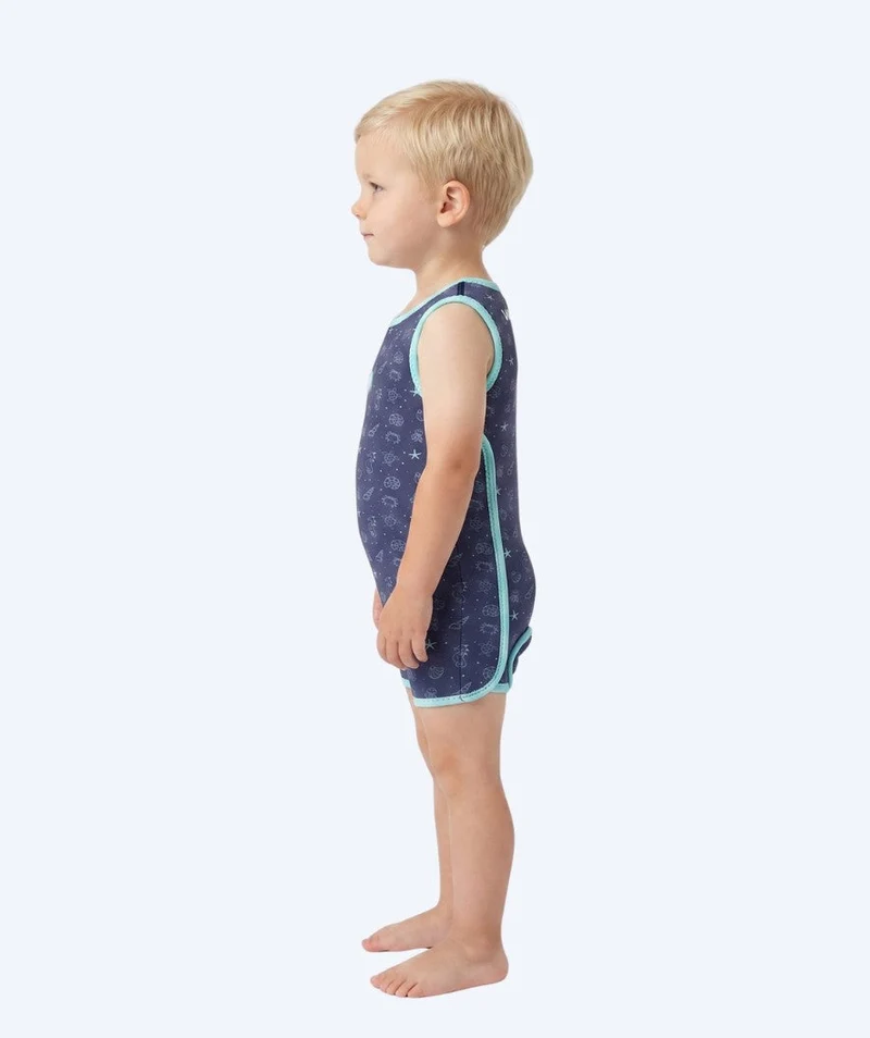 Watery Neoprenanzug für Babys - Baia Wrap - Atlantic Turquoise