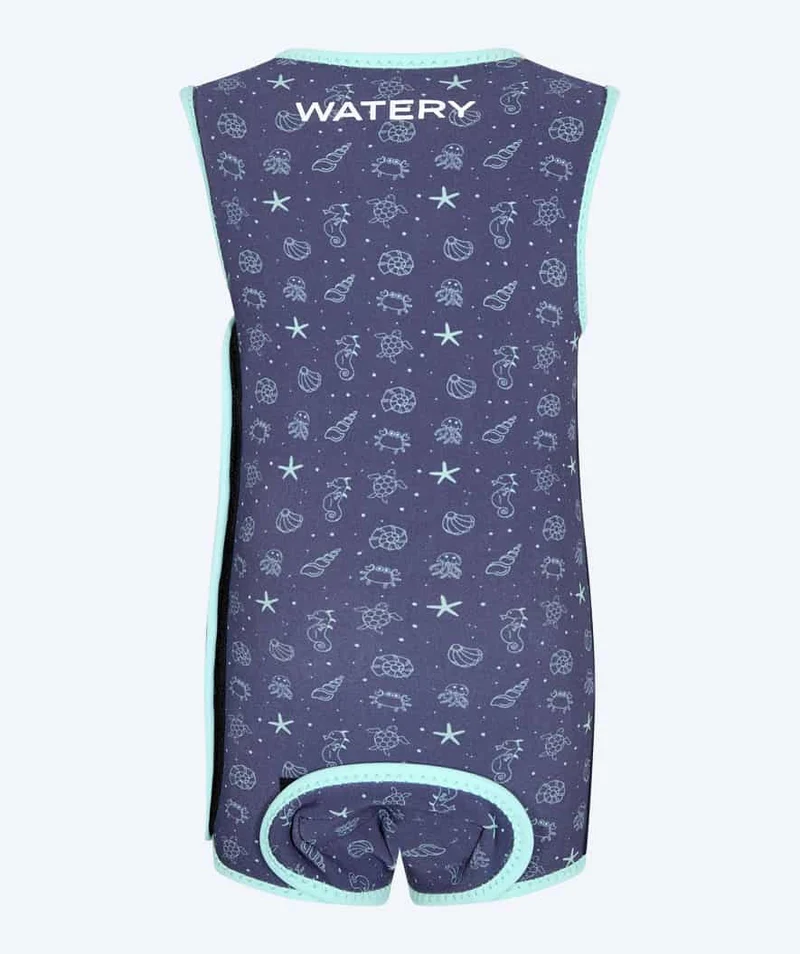Watery Neoprenanzug für Babys - Baia Wrap - Atlantic Turquoise