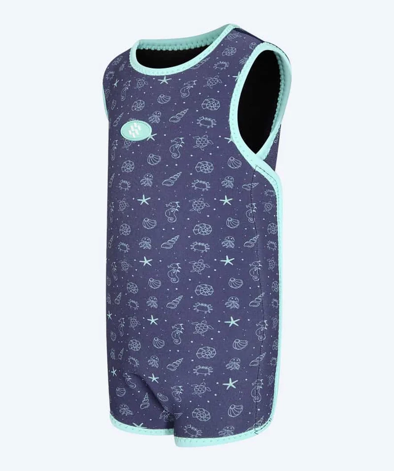 Watery Neoprenanzug für Babys - Baia Wrap - Atlantic Turquoise
