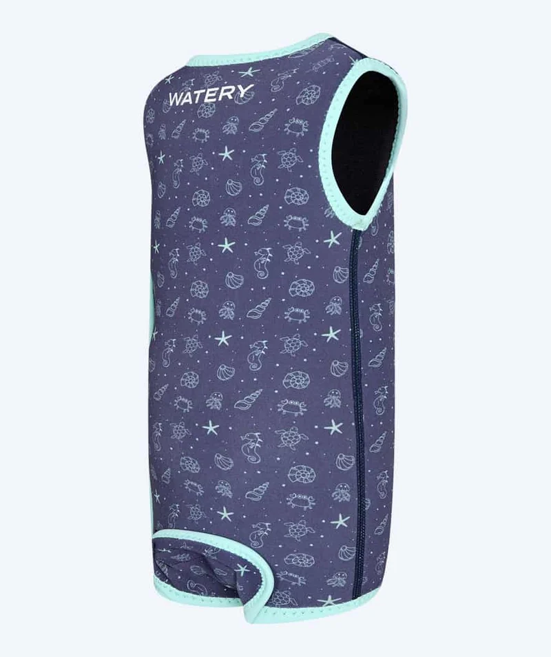 Watery Neoprenanzug für Babys - Baia Wrap - Atlantic Turquoise