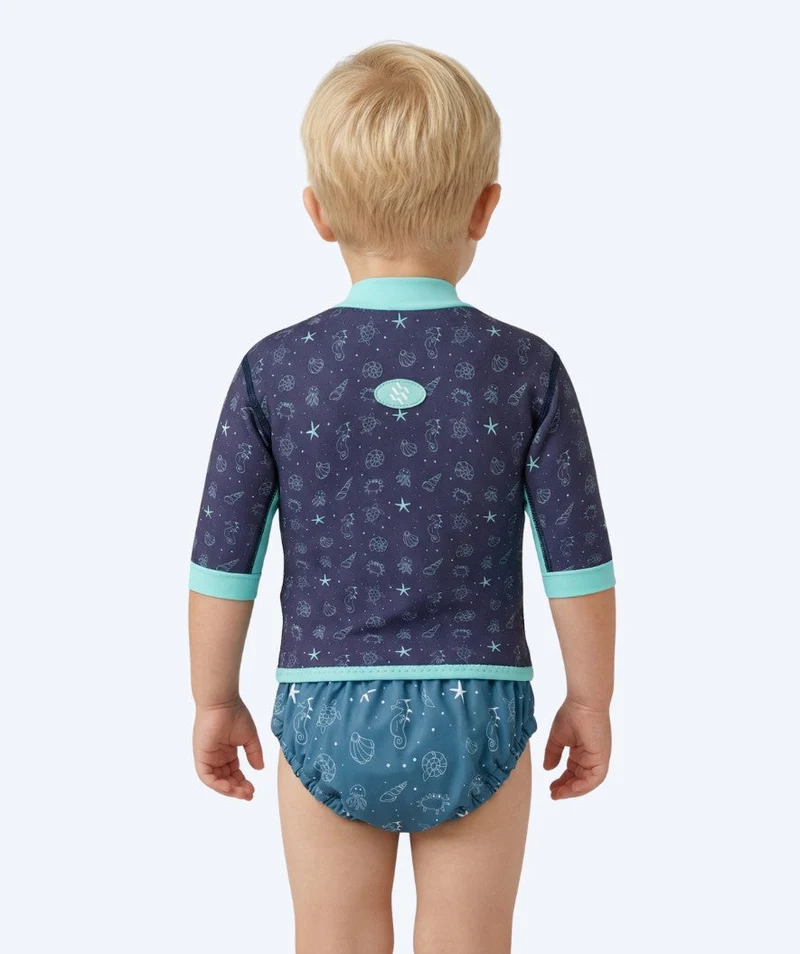 Watery Neopren Shirt - Baia Top - Atlantic Turquoise