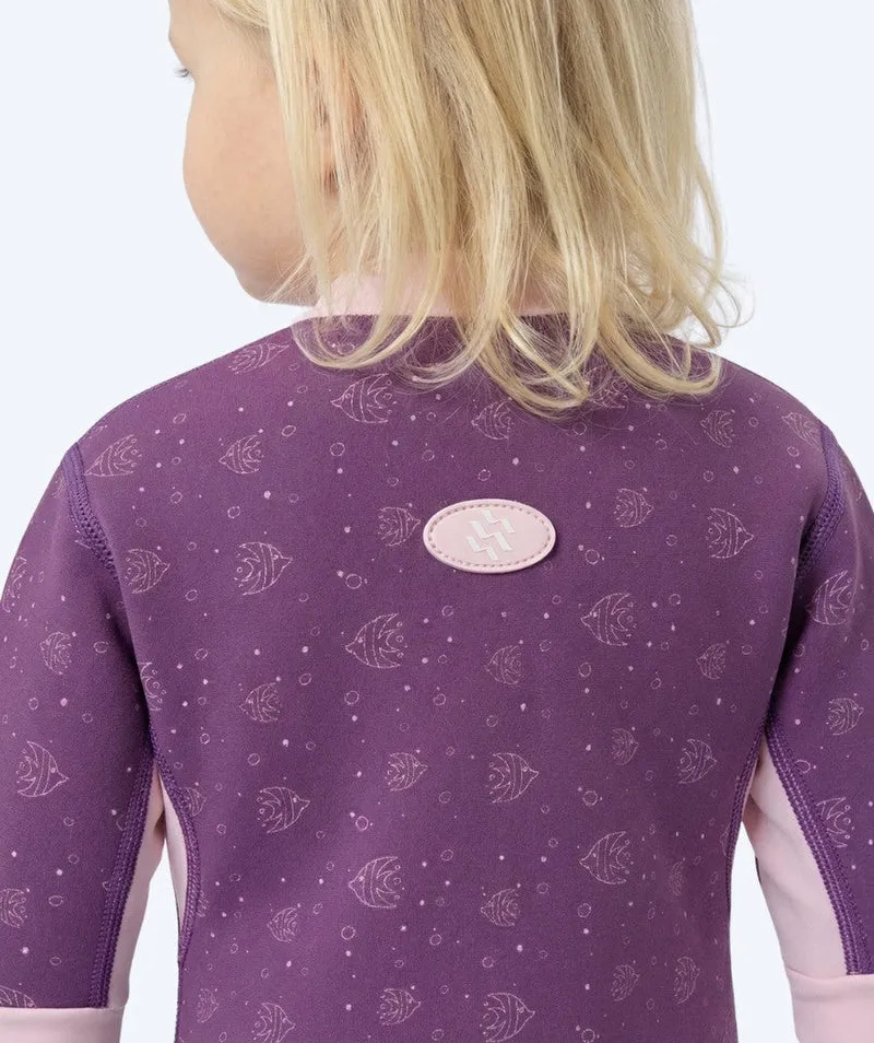 Watery Neopren Shirt - Baia Top - Atlantic Purple