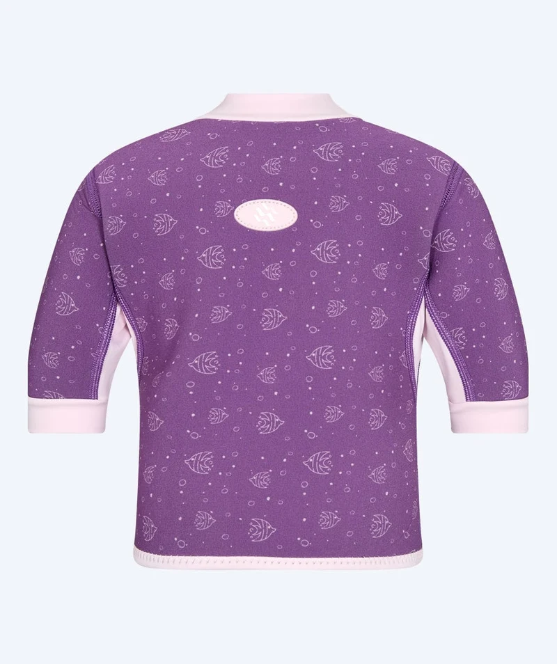Watery Neopren Shirt - Baia Top - Atlantic Purple