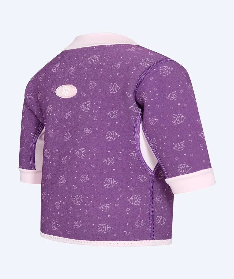 Watery Neopren Shirt - Baia Top - Atlantic Purple