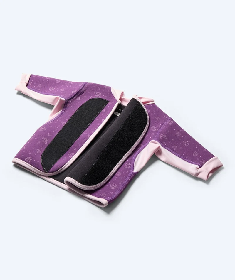 Watery Neopren Shirt - Baia Top - Atlantic Purple