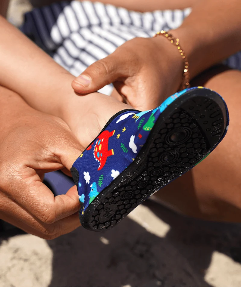 Watery Schwimmsocken für Kinder - Irving - Dinosaurs