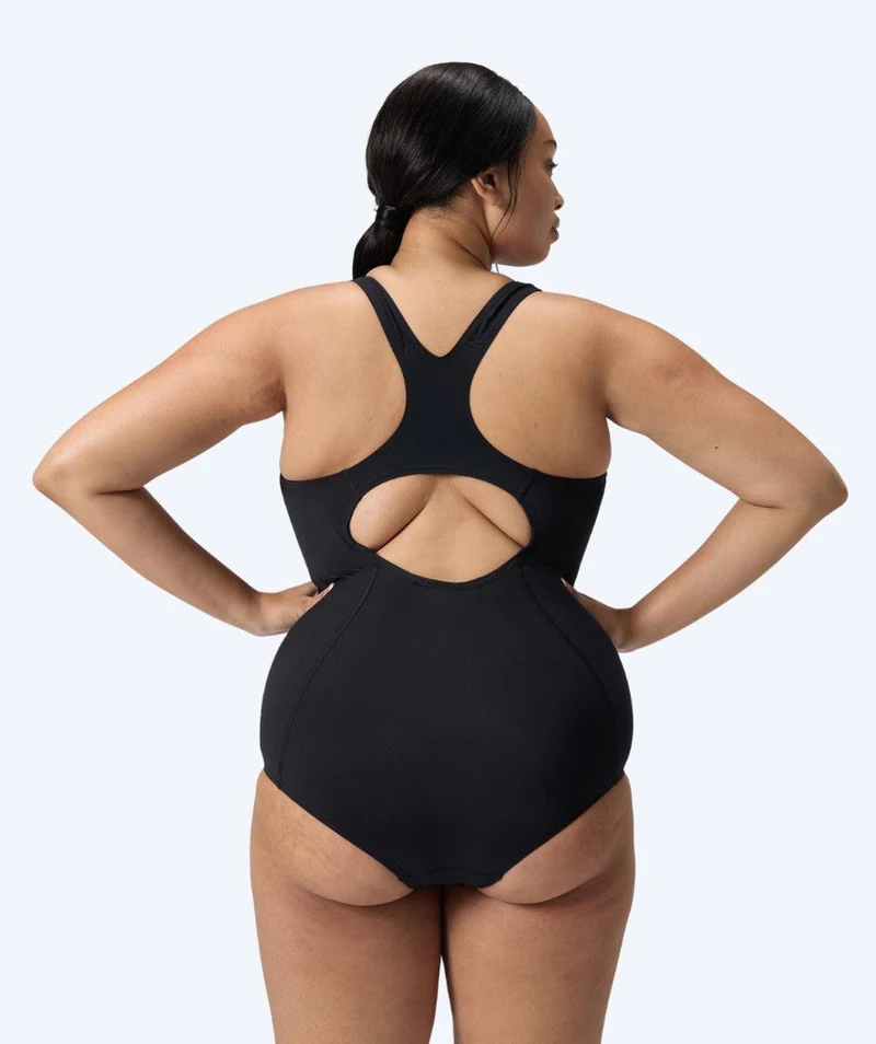 Speedo Badeanzug für Damen in Plus Size - Endurance Medalist - Schwarz