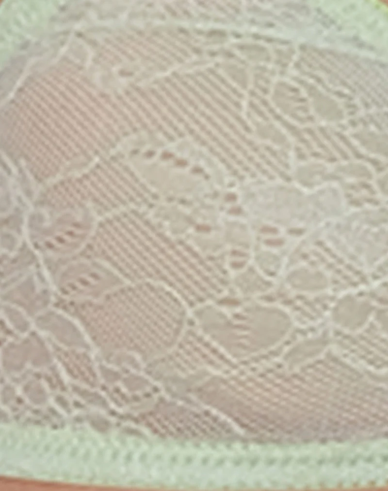 Lengkai-BH aus Spitze in Pastellgrün