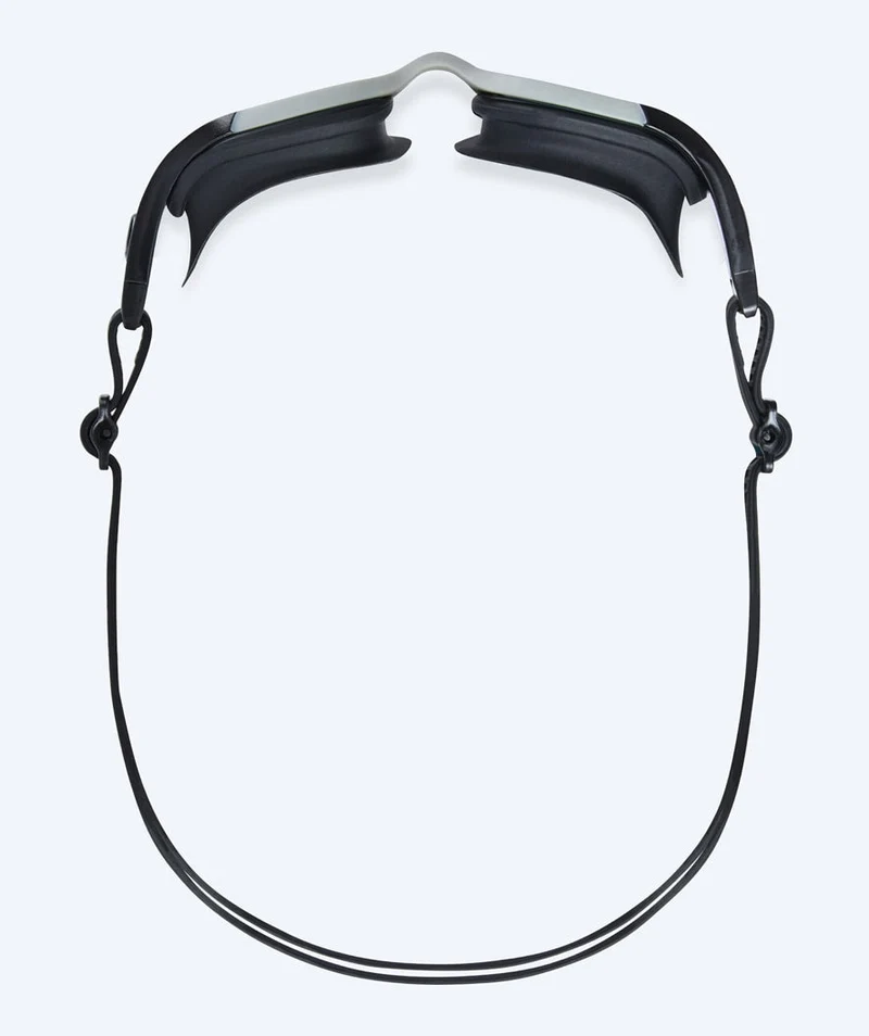 Watery Schwimmbrille für Freizeitschwimmer - Clyde Active - Grau (Smoke Scheiben)