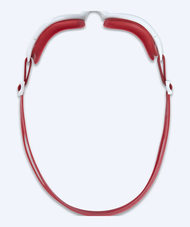 Watery Schwimmbrille für Freizeitschwimmer - Wade Active - Rot (Smoke Scheiben)