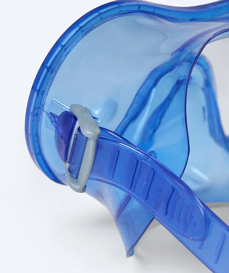 Watery Schnorchelset für Kinder (8-15) - Jubal/Fleetwood - Blau/Blau