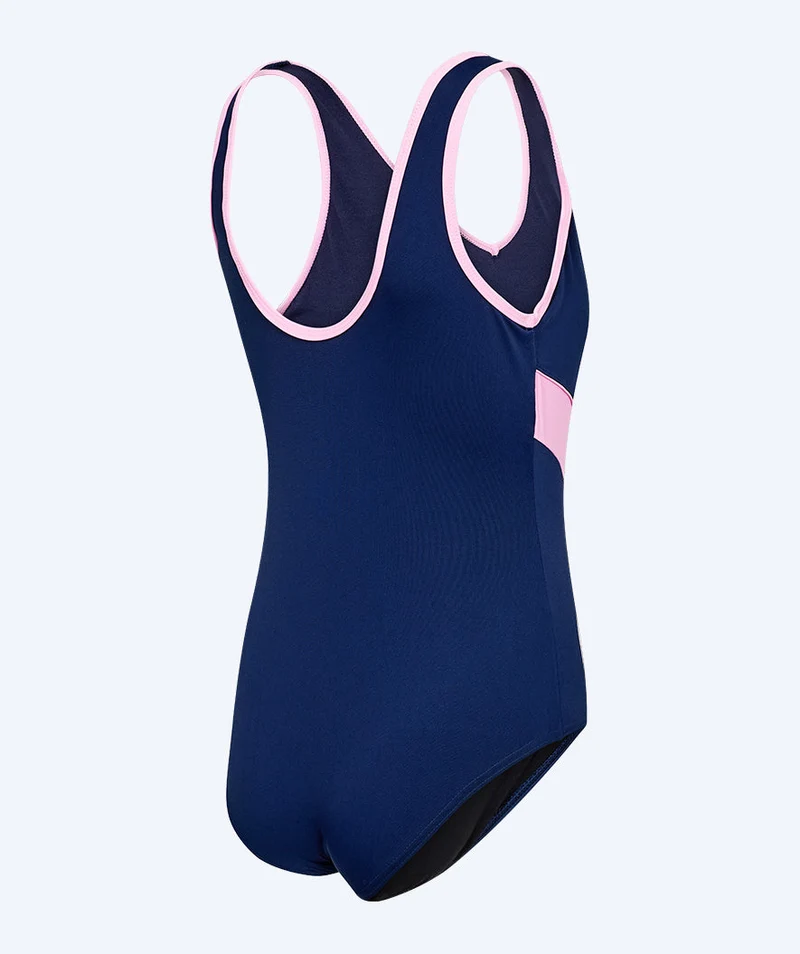 Watery Badeanzug für Damen - Scrylla - Dunkelblau/Hellrosa