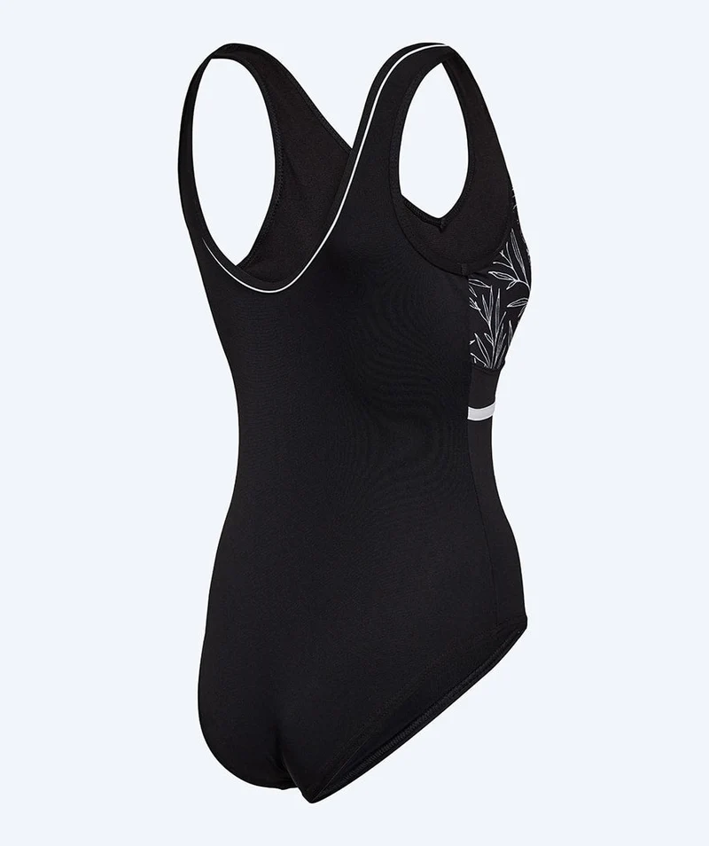 Watery Badeanzug für Damen - Vivien - Schwarz/Weiß