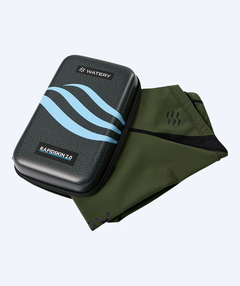 Watery Wettkampf Badehose für Herren - Rapidskin 2.0 - Grün