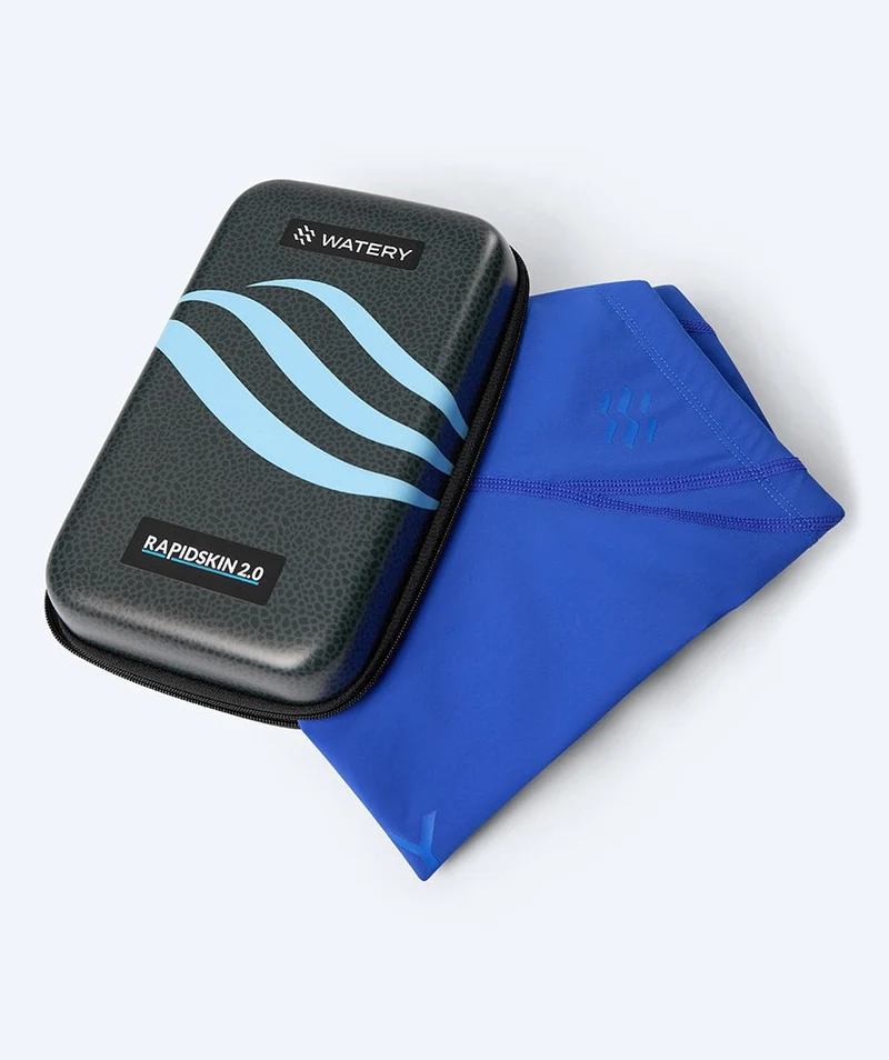 Watery Wettkampf Badehose für Herren - Rapidskin 2.0 - Blau