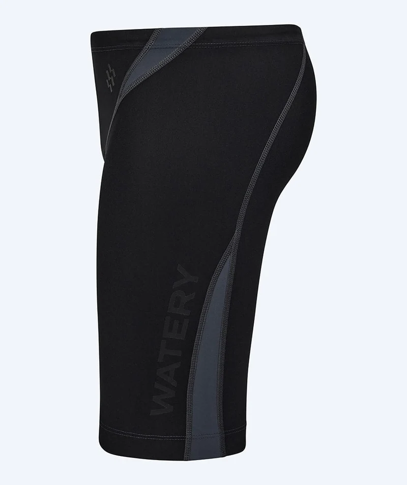 Watery Wettkampf Badehose für Jungen - Rapidskin 2.0 - Schwarz