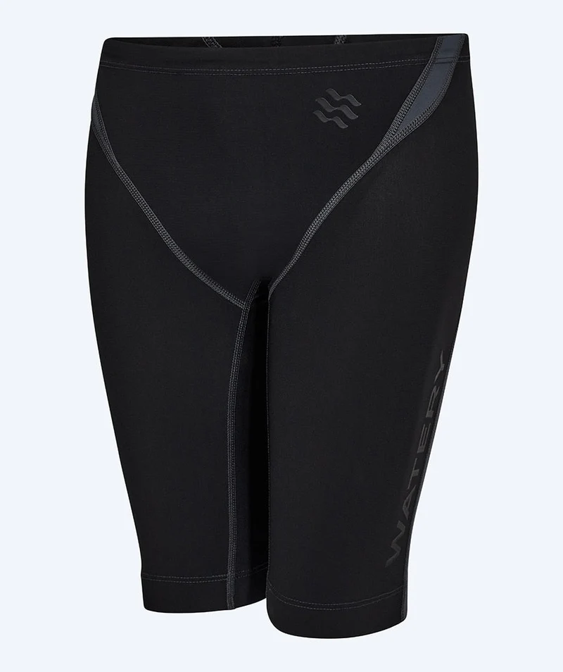Watery Wettkampf Badehose für Jungen - Rapidskin 2.0 - Schwarz