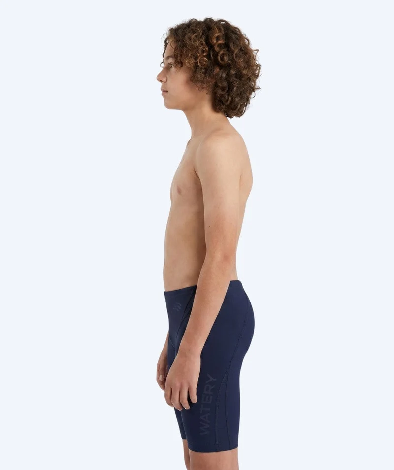 Watery Wettkampf Badehose für Jungen - Rapidskin 2.0 - Dunkelblau