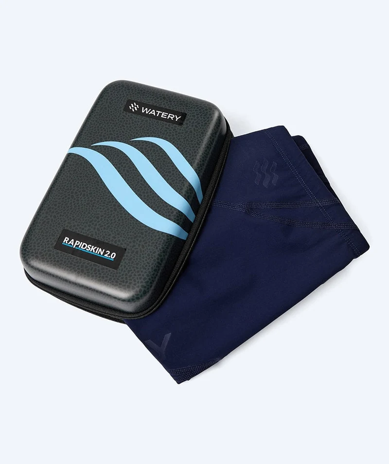 Watery Wettkampf Badehose für Jungen - Rapidskin 2.0 - Dunkelblau