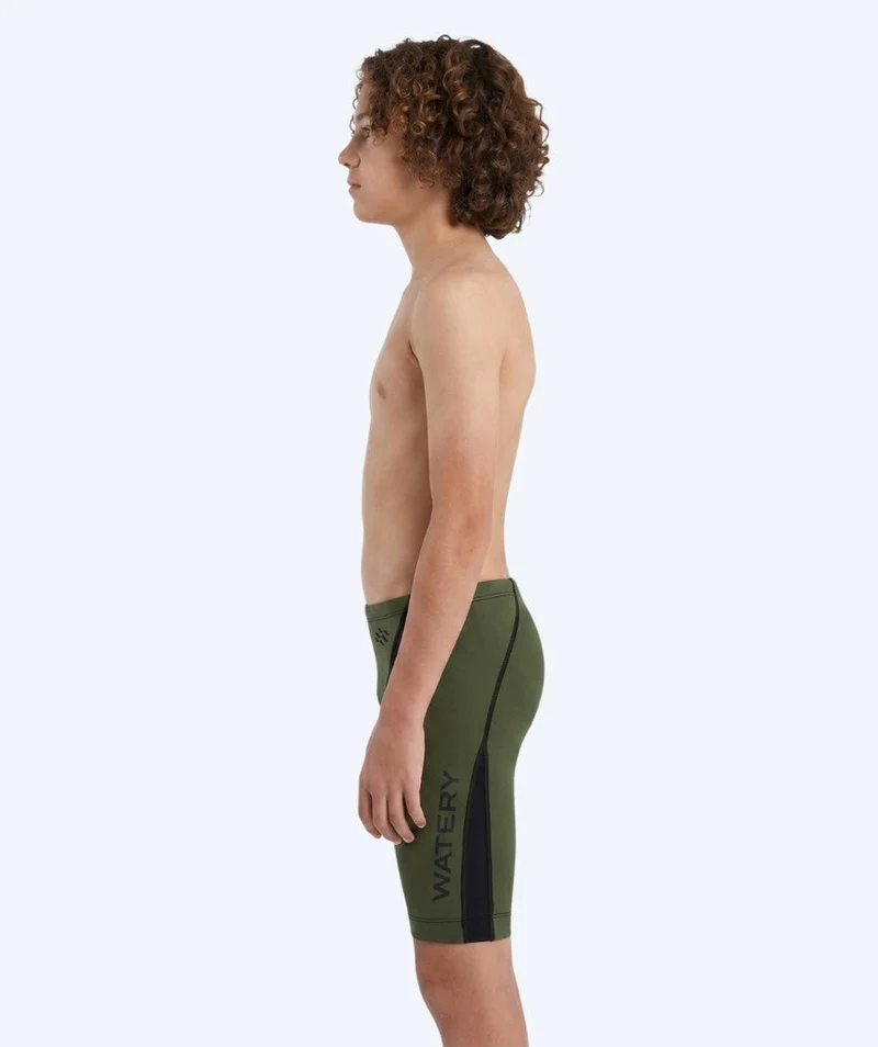 Watery Wettkampf Badehose für Jungen - Rapidskin 2.0 - Grün