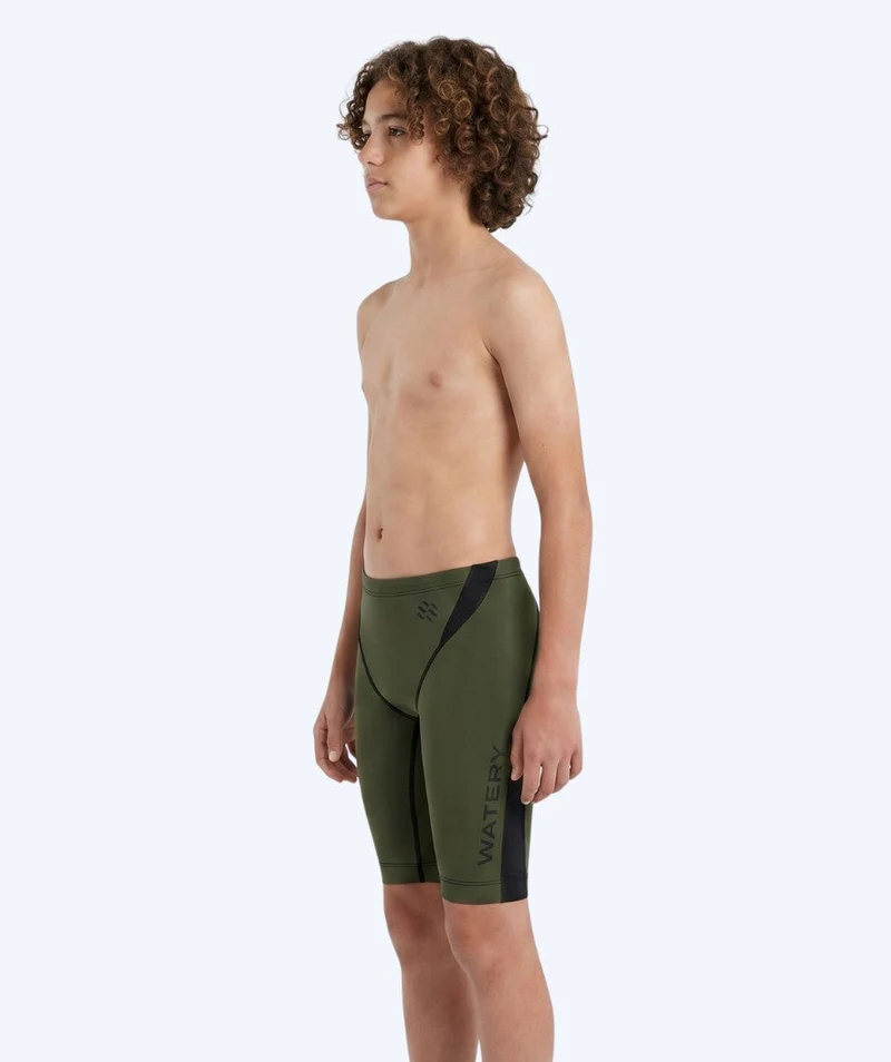 Watery Wettkampf Badehose für Jungen - Rapidskin 2.0 - Grün