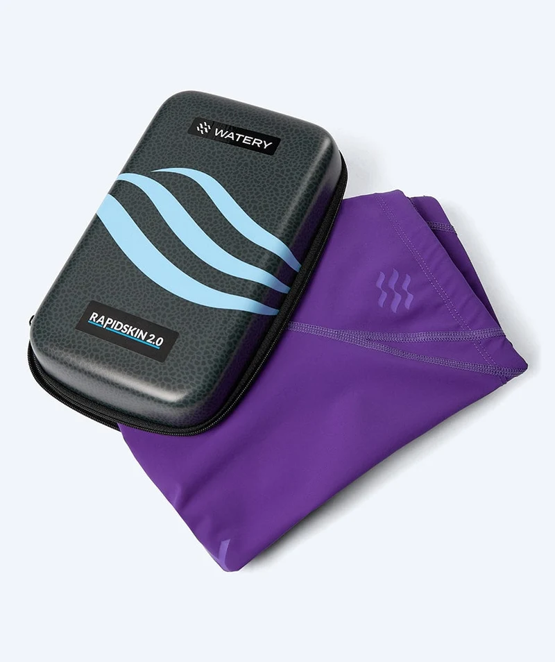 Watery Wettkampf Badehose für Jungen - Rapidskin 2.0 - Lila