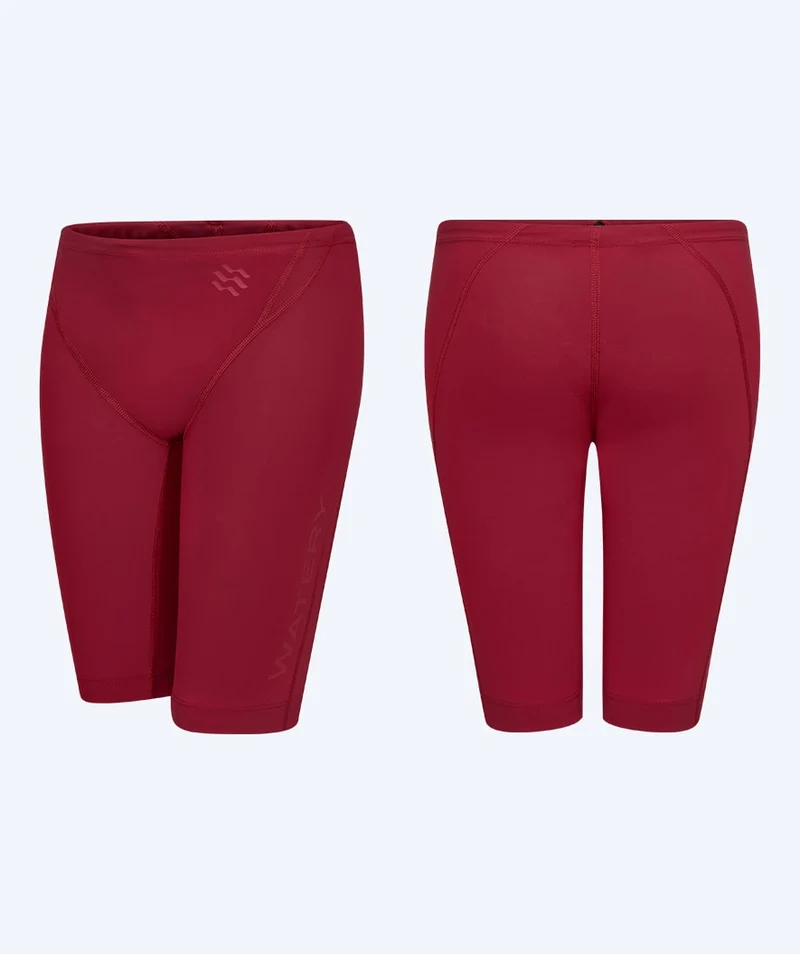 Watery Wettkampf Badehose für Jungen - Rapidskin 2.0 - Rot