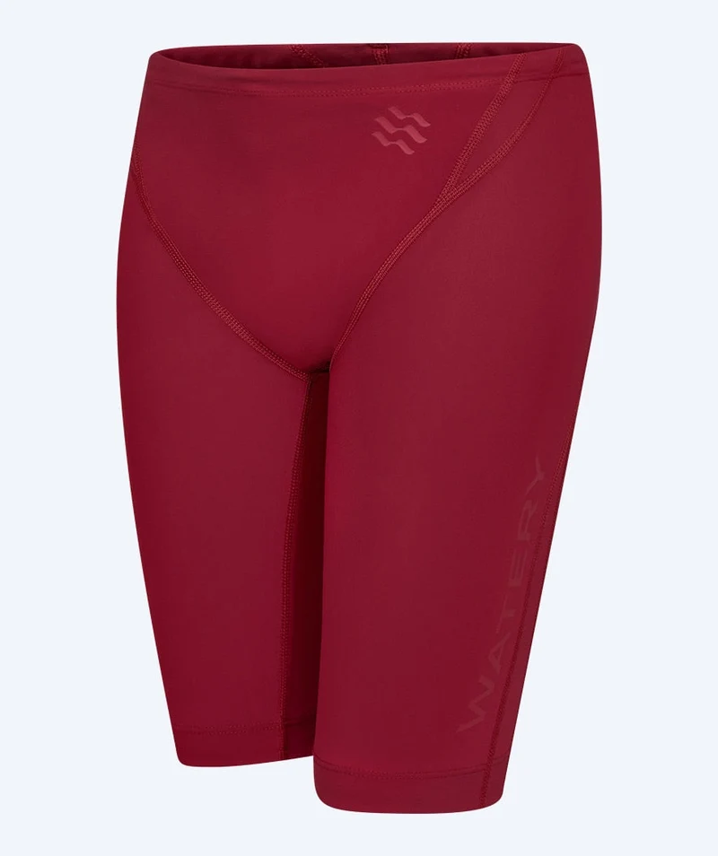 Watery Wettkampf Badehose für Jungen - Rapidskin 2.0 - Rot