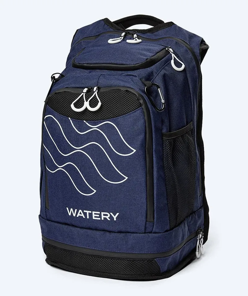 Watery Schwimmrucksack - Viper Elite 45L - Dunkelblau/Weiß