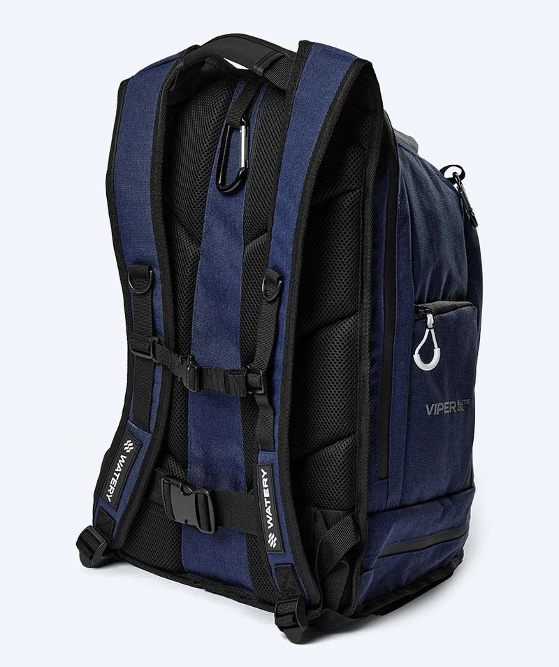 Watery Schwimmrucksack - Viper Elite 45L - Dunkelblau/Weiß