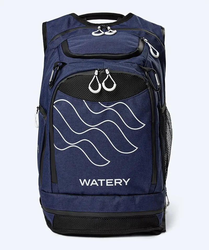 Watery Schwimmrucksack - Viper Elite 45L - Dunkelblau/Weiß