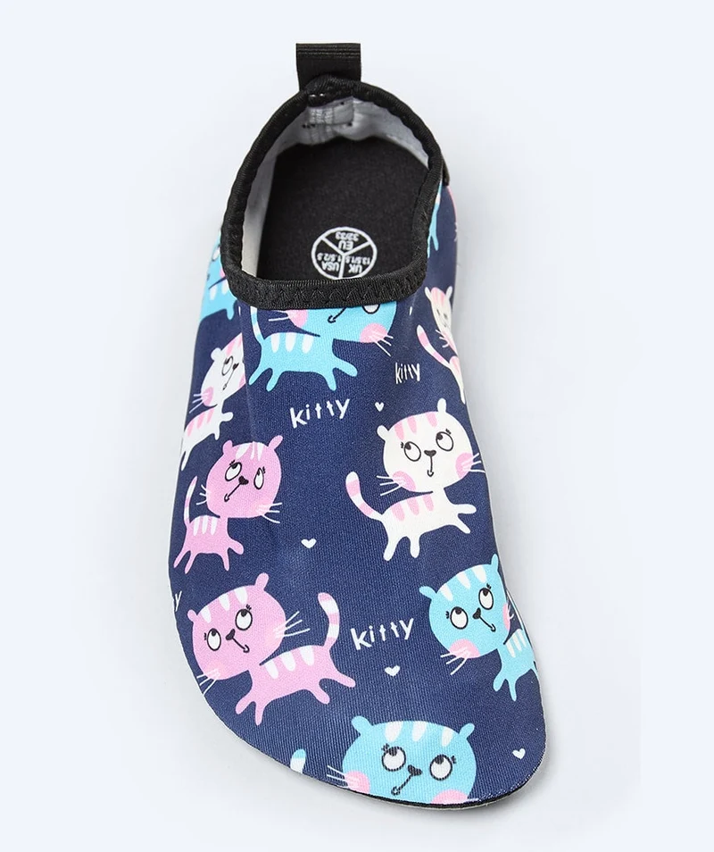 Watery Schwimmsocken für Kinder - Irving - Cats
