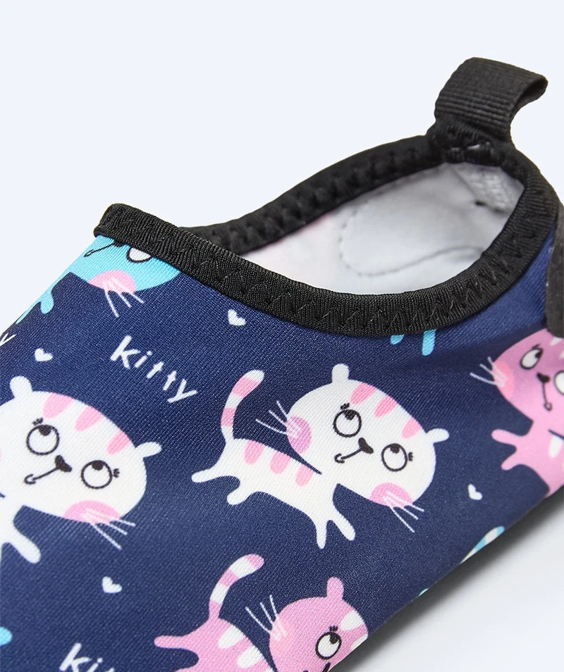 Watery Schwimmsocken für Kinder - Irving - Cats
