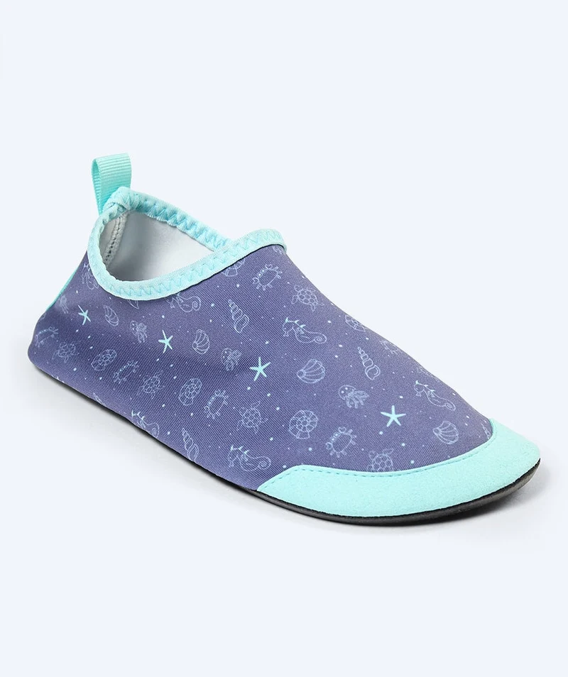 Watery Schwimmsocken für Kinder - Seadon - Atlantic Turquoise