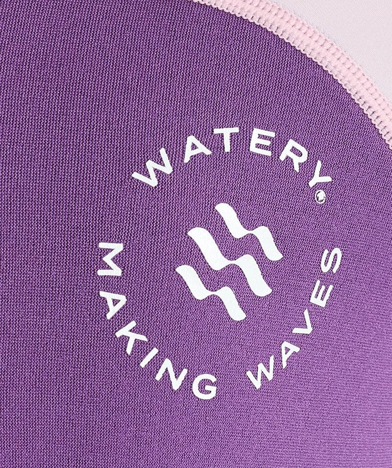 Watery UV Neoprenanzug für Kinder - Calypso Langarm - Atlantic Purple