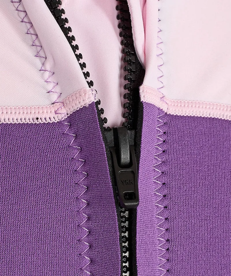 Watery UV Neoprenanzug für Kinder - Calypso Langarm - Atlantic Purple