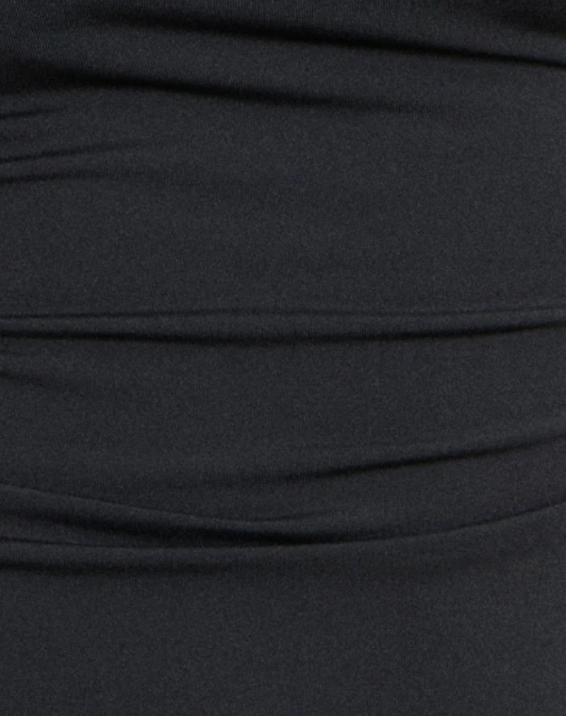 Jasila Westentop in Schwarz
