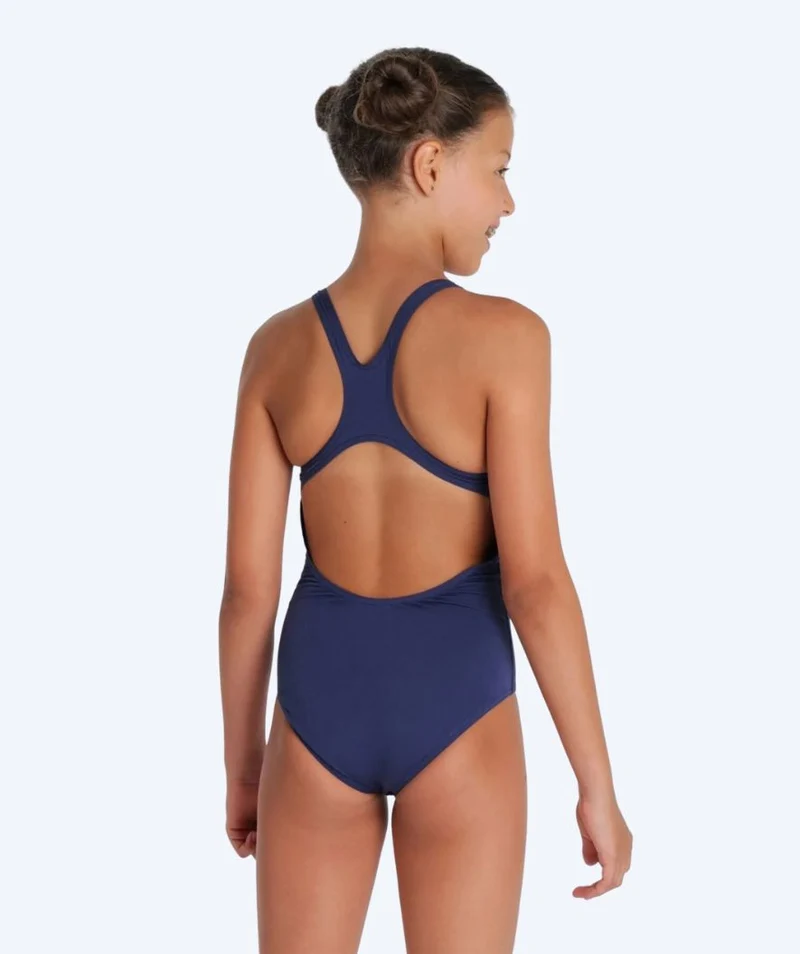 Arena Badeanzug für Mädchen - Team Swim Pro Solid - Dunkelblau