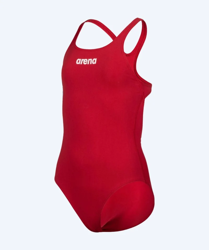 Arena Badeanzug für Mädchen - Team Swim Pro Solid - Rot